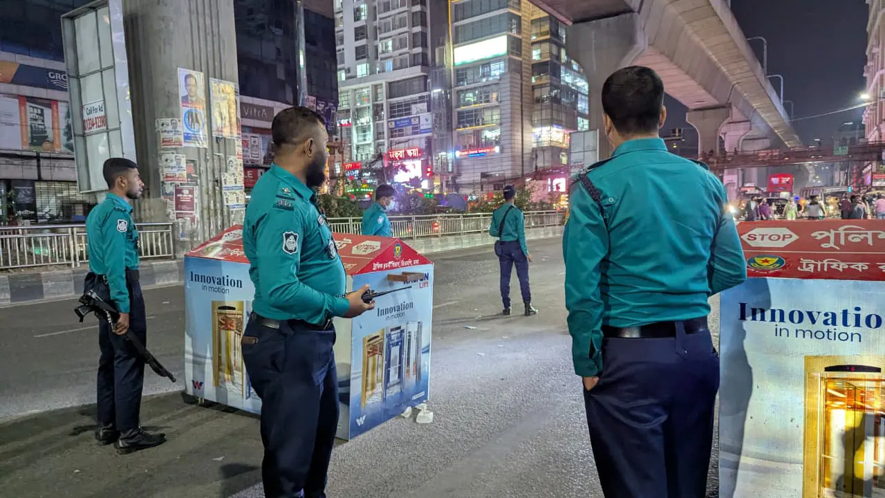 শেখ হাসিনার রায় ঘিরে রাজধানীতে কড়া নিরাপত্তা