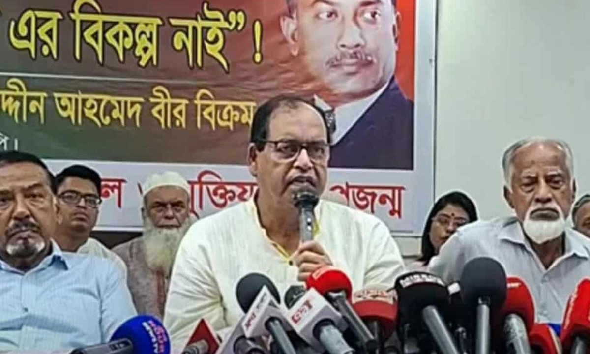 ফেব্রুয়ারির নির্বাচনেই দেশে গণতন্ত্র প্রতিষ্ঠা হবে: দুদু
