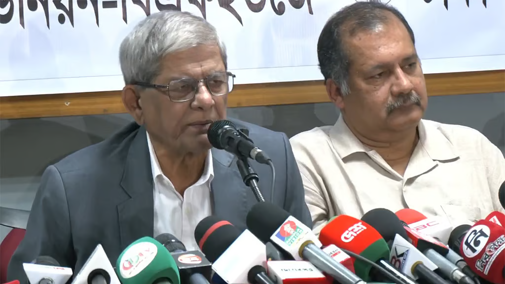 বিভিন্ন গোষ্ঠী ‘মাথাচাড়া দিয়ে উঠছে’, প্রতিহতের আহ্বান মির্জা ফখরুলের
