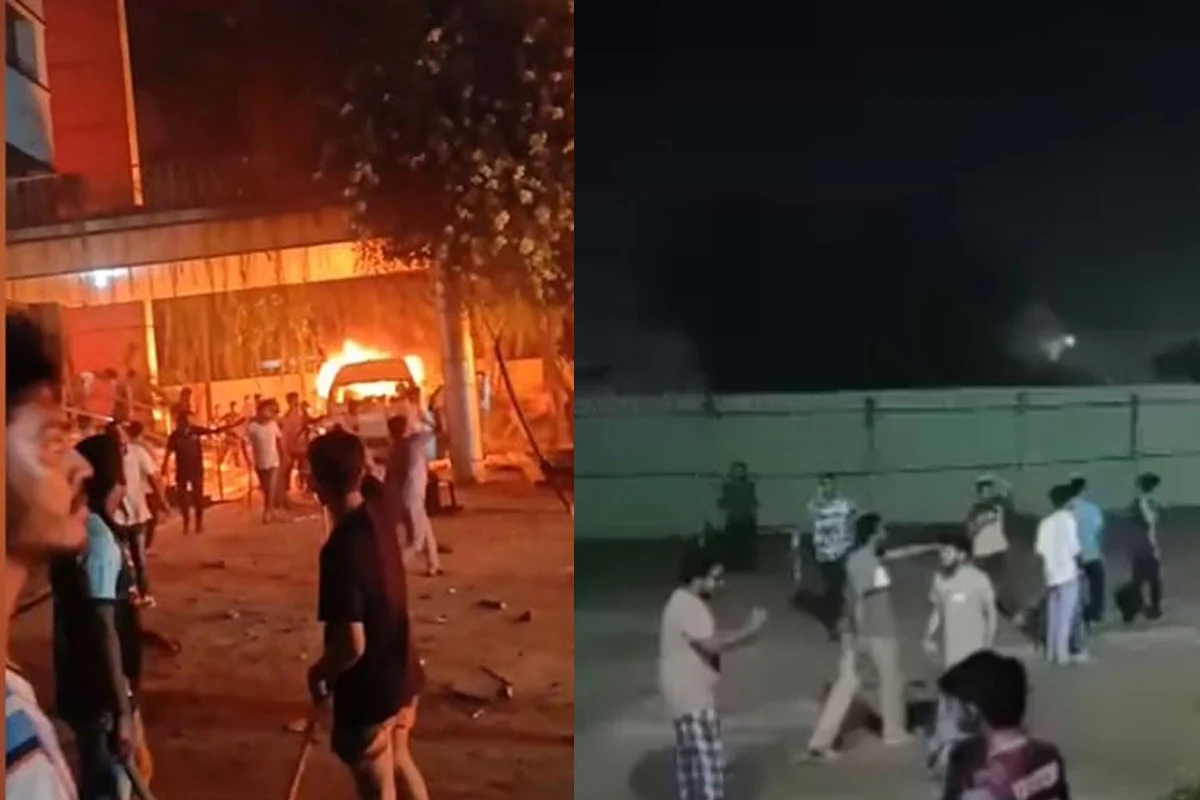 রাতভর ড্যাফোডিল-সিটি ইউনিভার্সিটির শিক্ষার্থীদের মধ্যে সংঘর্ষ