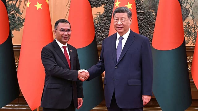 শি জিনপিংয়ের সঙ্গে বৈঠকে প্রধানমন্ত্রী তারেক রহমান