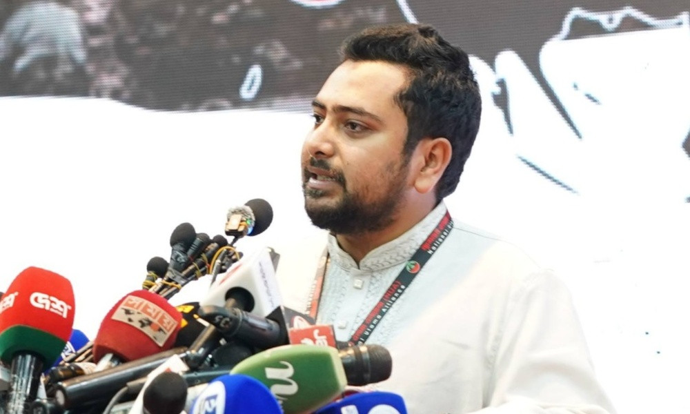 শাপলা গণহত্যা ঠেকানো গেলে জুলাই গণহত্যা ঠেকানো যেত: নাহিদ