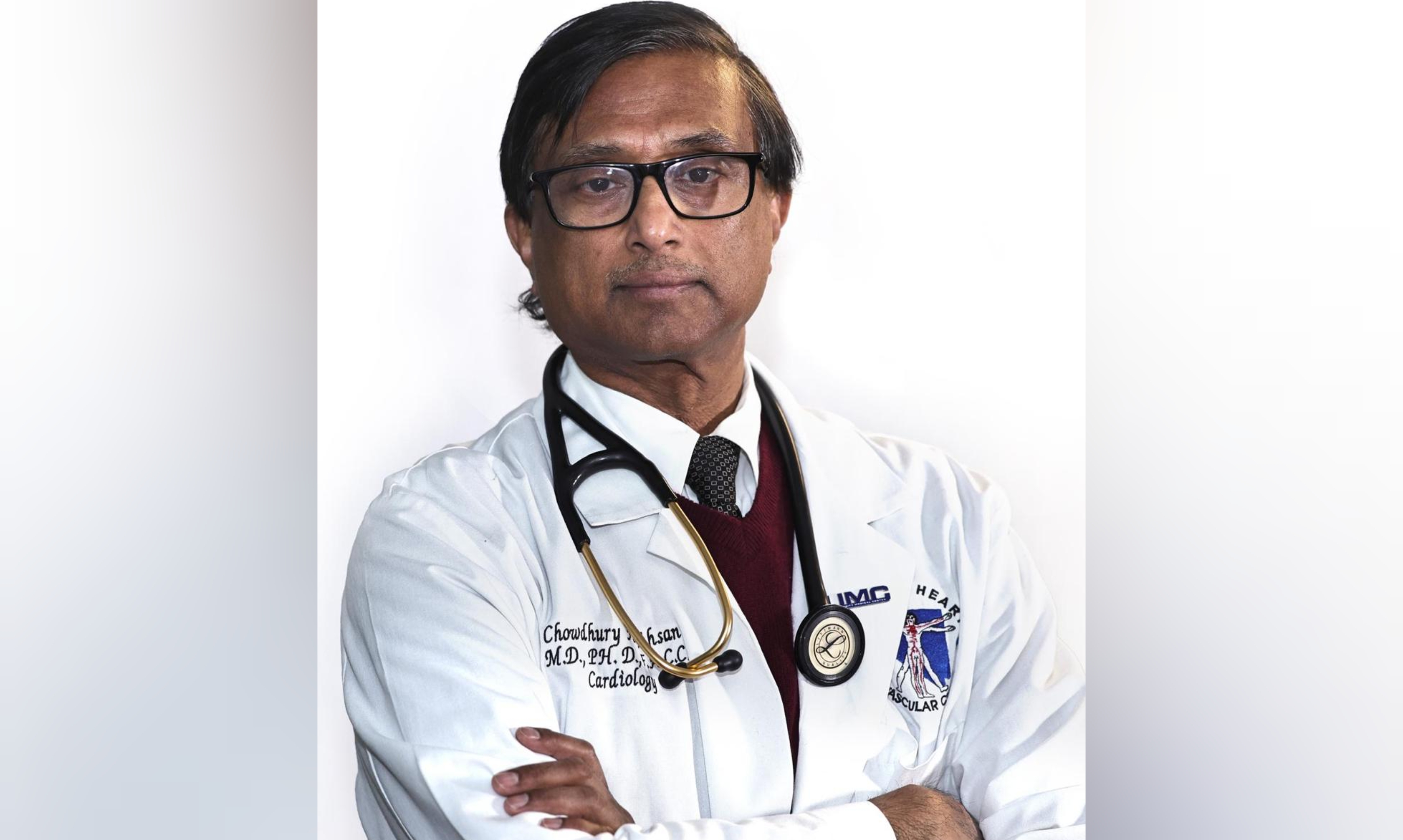 এসসিআইএ'র আন্তর্জাতিক কমিটির নেতৃত্বে হৃদরোগ বিশেষজ্ঞ চৌধুরী এইচ আহসান