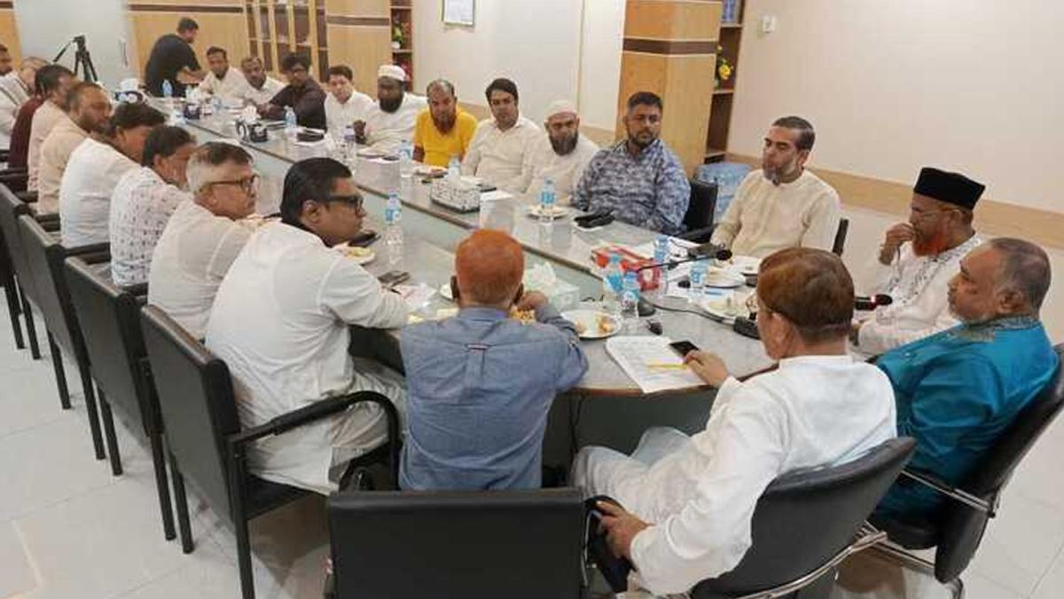 জাগপা-এনডিপি-বাজপার সঙ্গে জামায়াতের মতবিনিময়