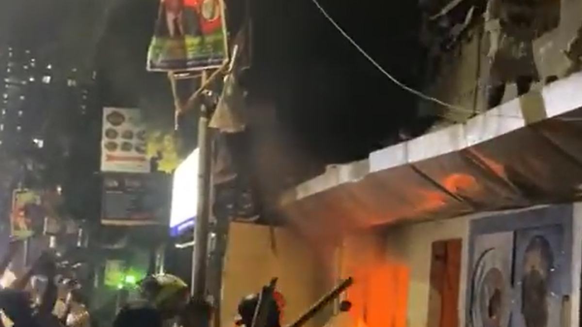 কাকরাইলে জাপা কার্যালয়ে ফের ভাঙচুর-আগুন