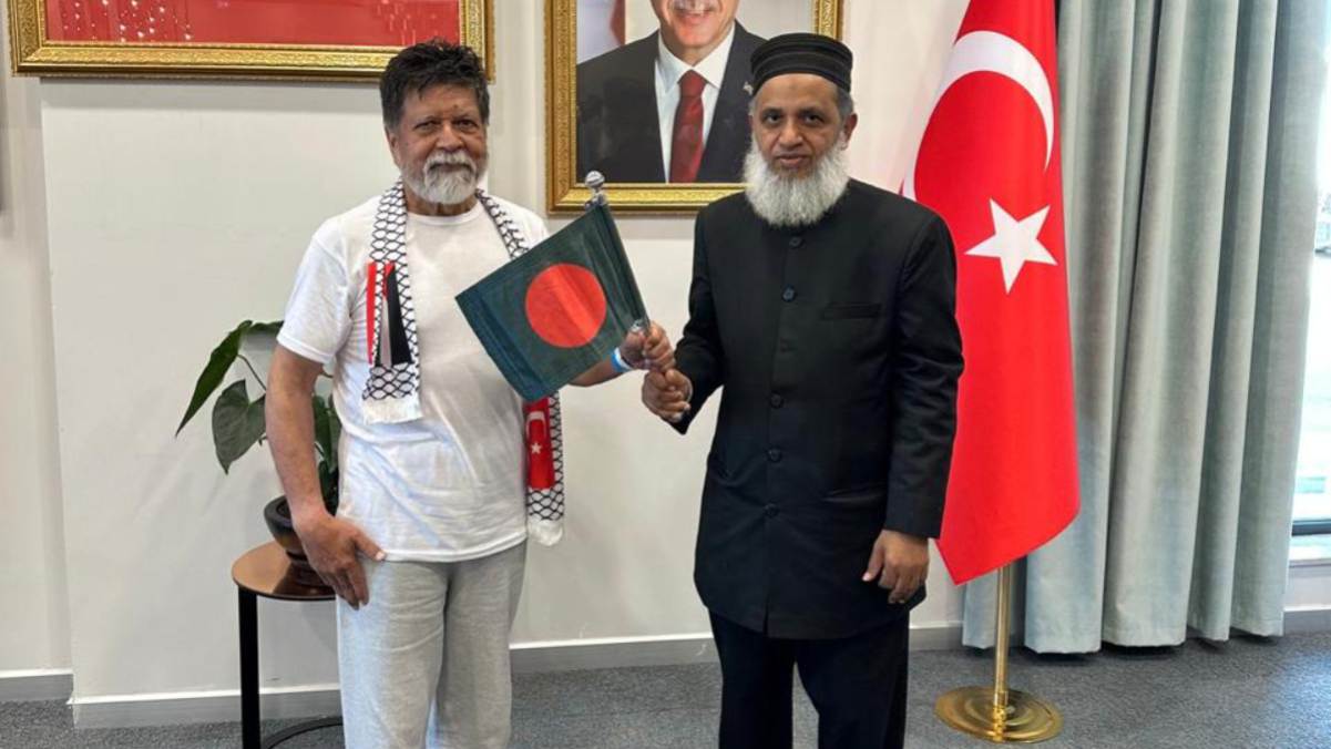 তুরস্কে পৌঁছেছেন শহিদুল আলম