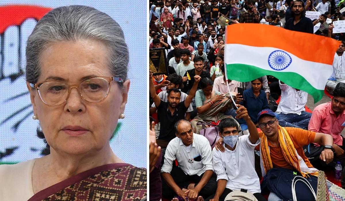 মোদি সরকারের নীতিই তরুণদের আন্দোলনে ঠেলে দিয়েছে: সোনিয়া গান্ধী