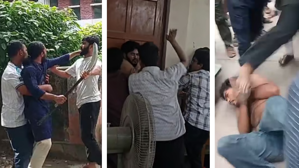 ৩ শিক্ষার্থীকে দুই দফায় পেটালেন রাকসু জিএস আম্মার ও শিবির নেতারা