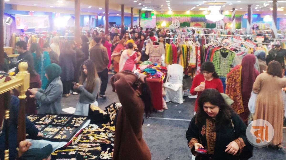 নিউইয়র্কের জ্যামাইকায় ঈদমেলা পরিণত বাংলাদেশিদের মিলনমেলায়