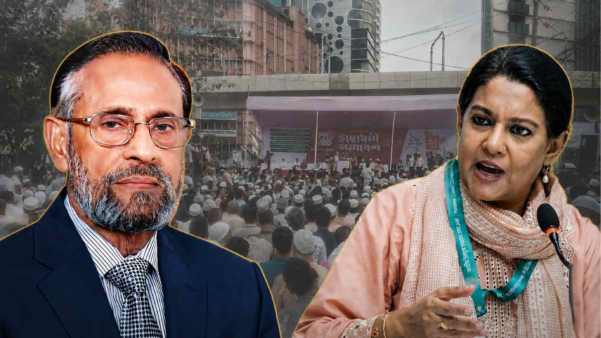 রেজওয়ানার মতো হারাম মেয়ে থাকায় আপনাদের ক্ষমতায় আসতে দেয়নি: অলি