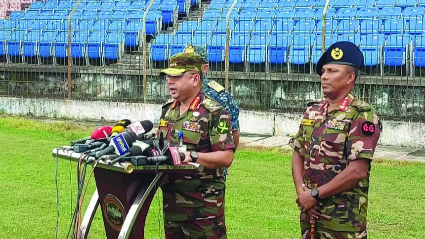 পুলিশি কার্যক্রম স্বাভাবিক হলে ব্যারাকে ফিরে যাবে সেনাবাহিনী: সেনাপ্রধান
