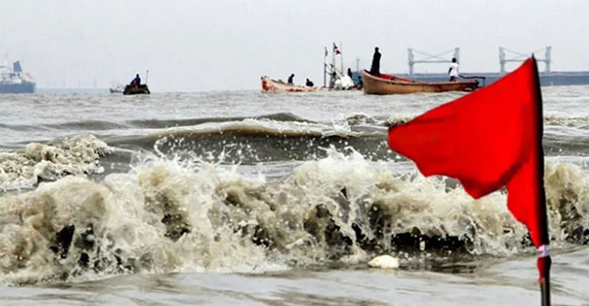 পায়রা-মোংলায় ১০ নম্বর মহা বিপৎসংকেত