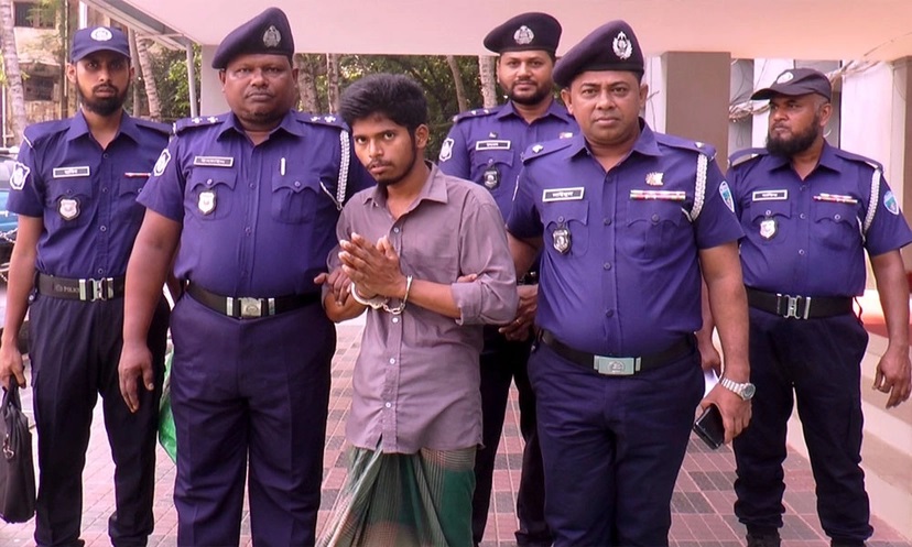 চাঁদপুরে মাকে হত্যাকারী সেই যুবক গ্রেপ্তার
