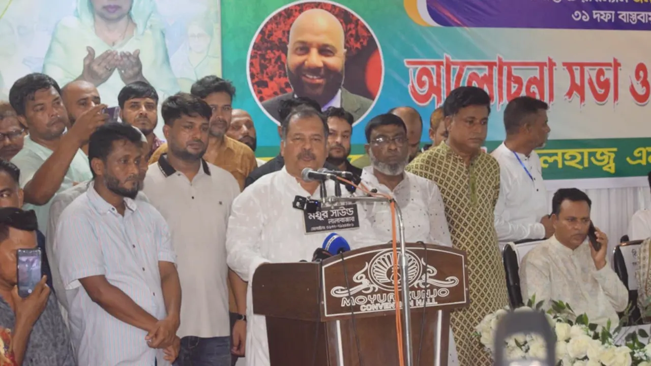 দেশের সব সমস্যার একমাত্র সমাধান জাতীয় নির্বাচন : জহির উদ্দিন স্বপন