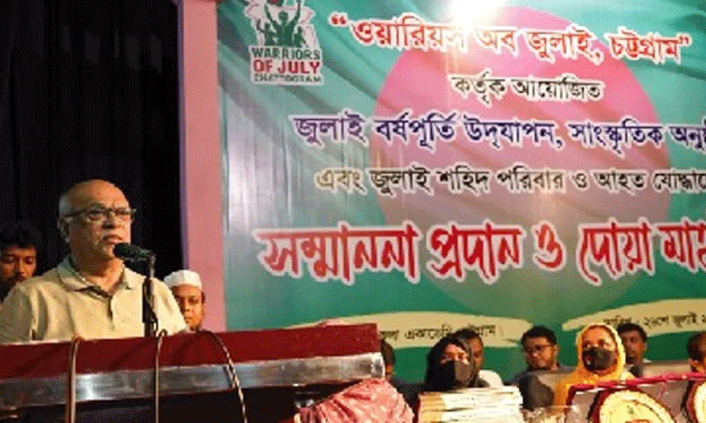 জুলাইযোদ্ধারা ৩ ক্যাটাগরিতে ভাতা পাবেন : ফারুক-ই-আজম