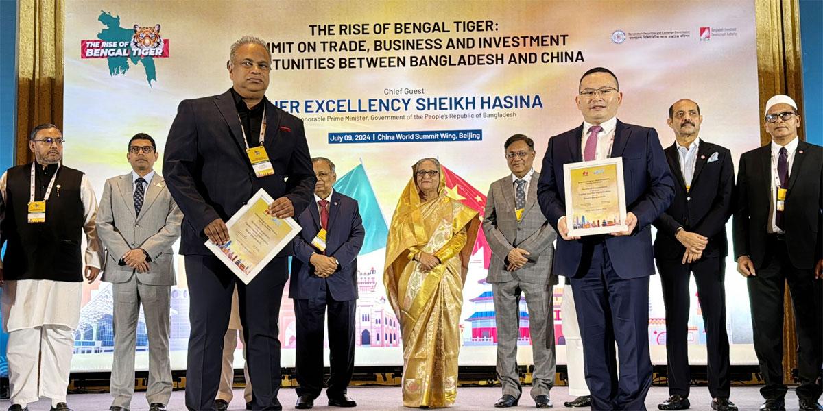 বাংলাদেশ-চীনের মধ্যে ২০ সমঝোতা স্মারক স্বাক্ষর