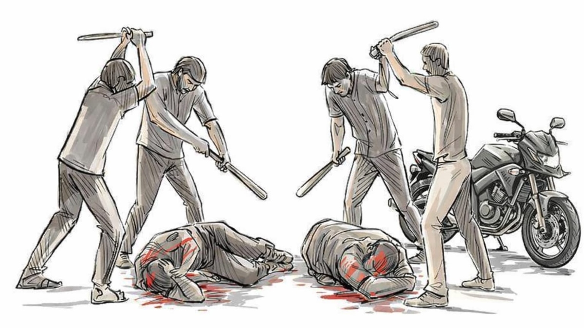 মোটরসাইকেল ছিনতাইকারী সন্দেহে দুজনকে পিটিয়ে হত্যা