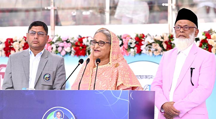 খেলাধুলায় সুস্বাস্থ্য-প্রতিযোগিতামূলক মনোভাব গড়ে ওঠে: প্রধানমন্ত্রী