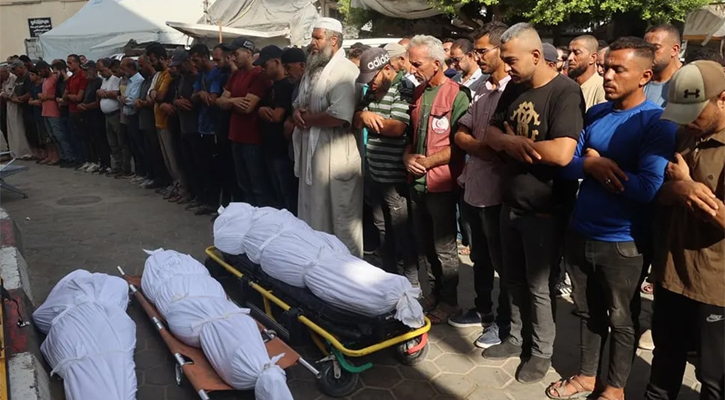 ৪৮ ঘণ্টায় ৬১ ফিলিস্তিনিকে হত্যা