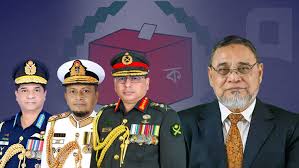 বৈঠক শেষে কথা বলেননি তিন বাহিনীর প্রধানরা