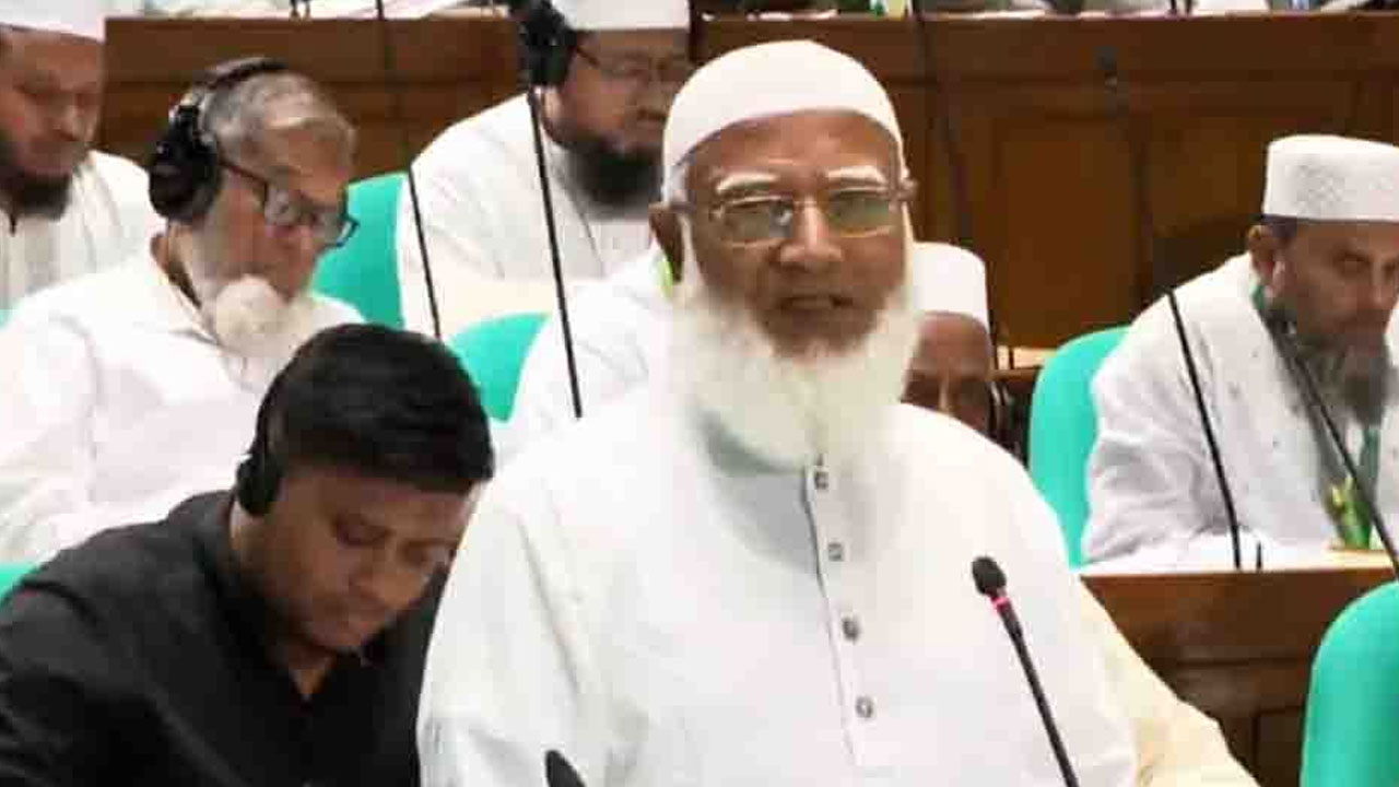 সংসদে নিজেকে শহীদ পরিবারের সন্তান দাবি জামায়াতের আমিরের