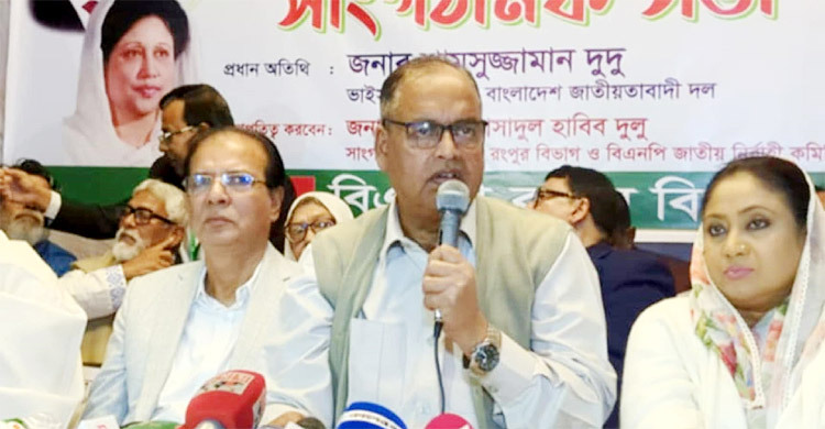 শেখ হাসিনা সবকিছু ধ্বংস করে দিয়ে গেছেন: দুদু