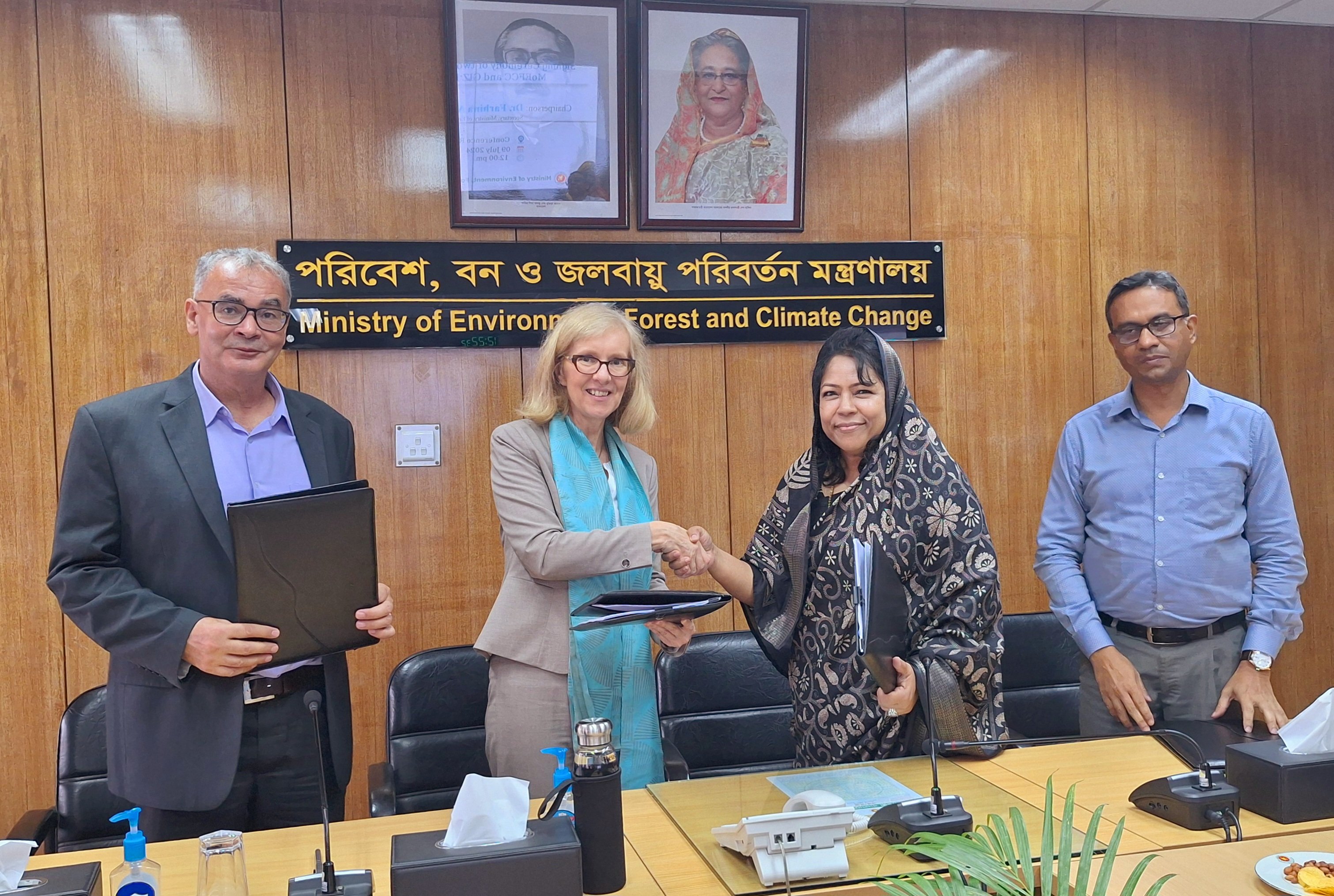 পরিবেশ সংরক্ষণে বাংলাদেশ ও জার্মানির চুক্তি