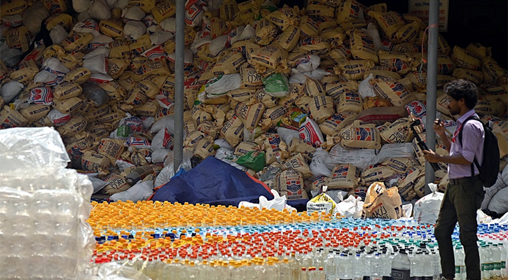 গণত্রাণ কর্মসূচি: টিএসসিতে সর্বমোট সংগ্রহ ১১ কোটি