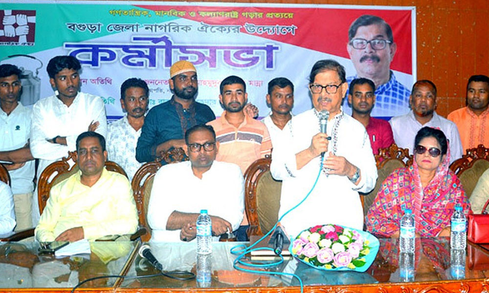 ভোটযুদ্ধে প্রকৃত সৈনিকদের বিজয়ী করতে হবে : মান্না