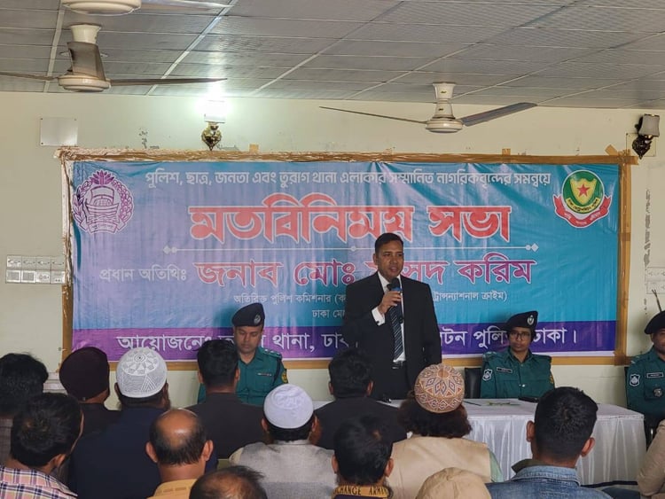 থানায় সেবা নিতে কোনো তদবিরের প্রয়োজন নেই : মাসুদ করিম