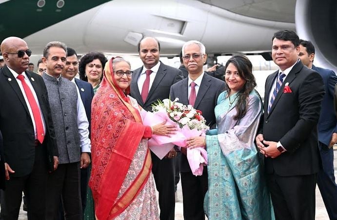 দুই দিনের সফরে দিল্লিতে প্রধানমন্ত্রী