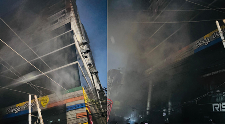 বেইলি রোডে রেস্টুরেন্টে আগুন