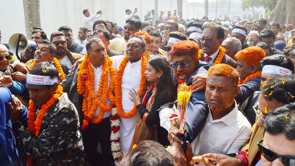 মৃত্যুদণ্ড থেকে খালাস পাওয়া বিএনপির ৪ নেতা কারামুক্ত