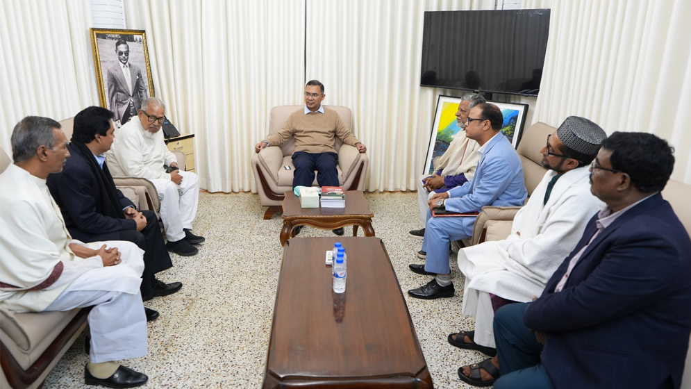 তারেক রহমানের সঙ্গে ১২ দলীয় জোটের বৈঠক