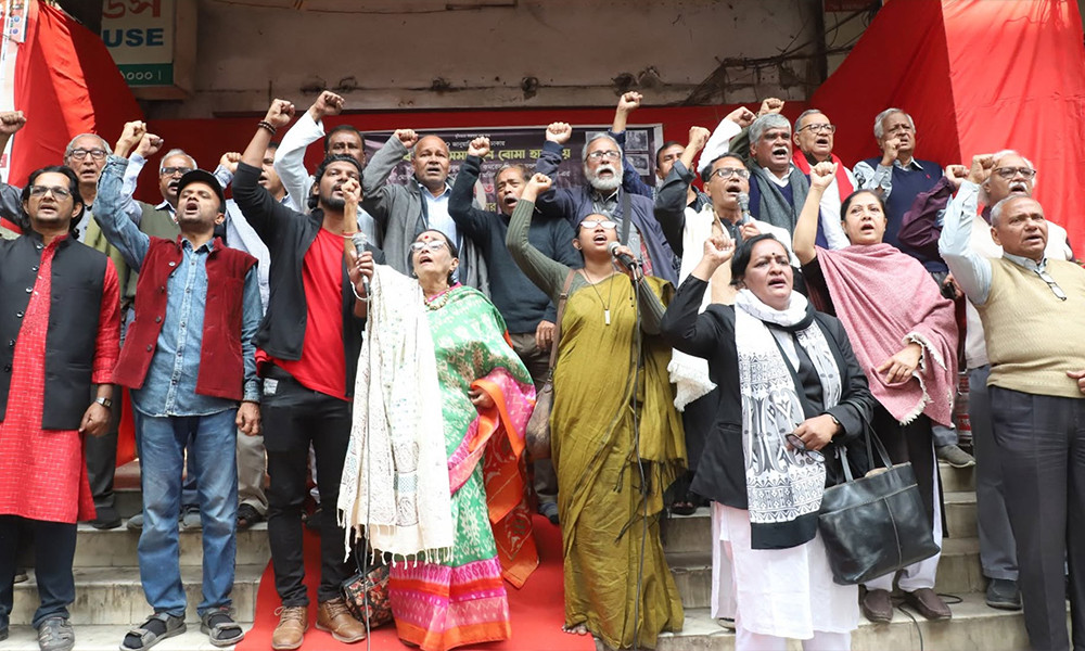 গণতন্ত্র প্রতিষ্ঠার সংগ্রাম জোরদার করুন : সিপিবি