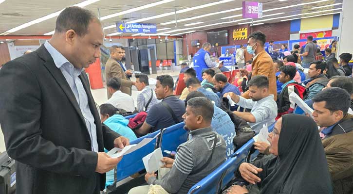 লেবানন থেকে ফিরলেন ৯৬ বাংলাদেশি