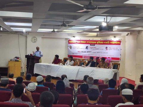 মুক্তিযুদ্ধে শেখ মুজিবুর রহমানের কোন ভূমিকা ছিল না : মাহমুদুর রহমান