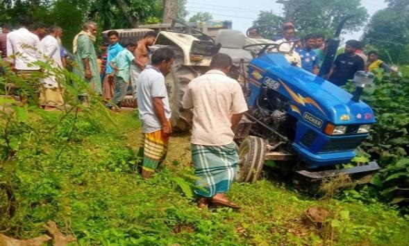 রাজিবপুরে বাইক-ট্রাক্টরের সংঘর্ষে প্রাণ গেল বৃদ্ধের