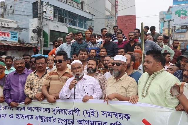 রংপুরে হাসনাতের না যাওয়াকে ‘বিজয়’ বললেন জাপা নেতা