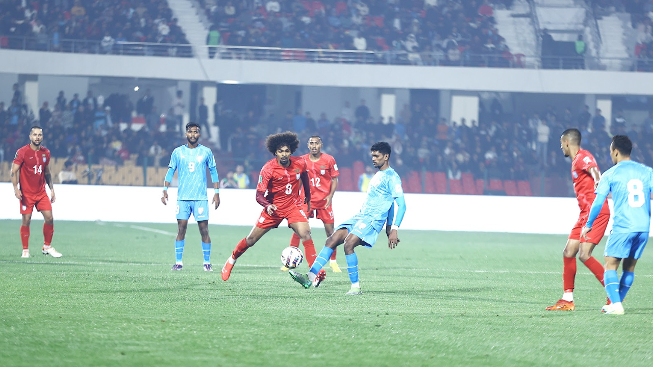 হামজার অভিষেক ম্যাচে বাংলাদেশের ড্র