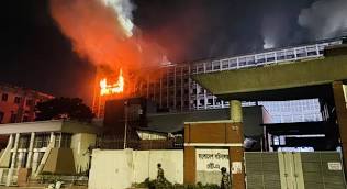 সচিবালয়ে আগুনে ব্যক্তির সংশ্লিষ্টতা পায়নি তদন্ত কমিটি