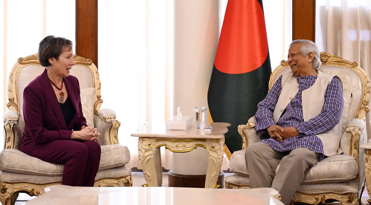 যুক্তরাষ্ট্রের অব্যাহত সহায়তা চান প্রধান উপদেষ্টা