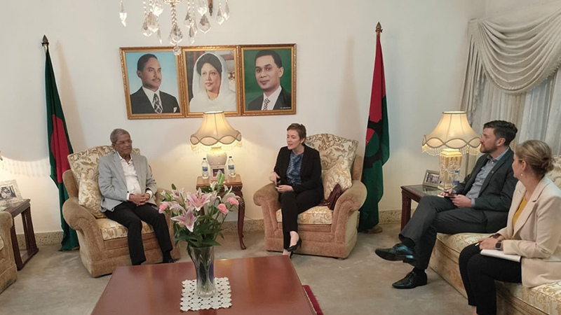 মির্জা ফখরুলের সঙ্গে অস্ট্রেলিয়ার হাইকমিশনারের সাক্ষাৎ