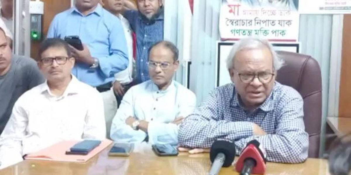 শেখ হাসিনা দেশ ছাড়ায় ভারত মনঃক্ষুণ্ন : রিজভী