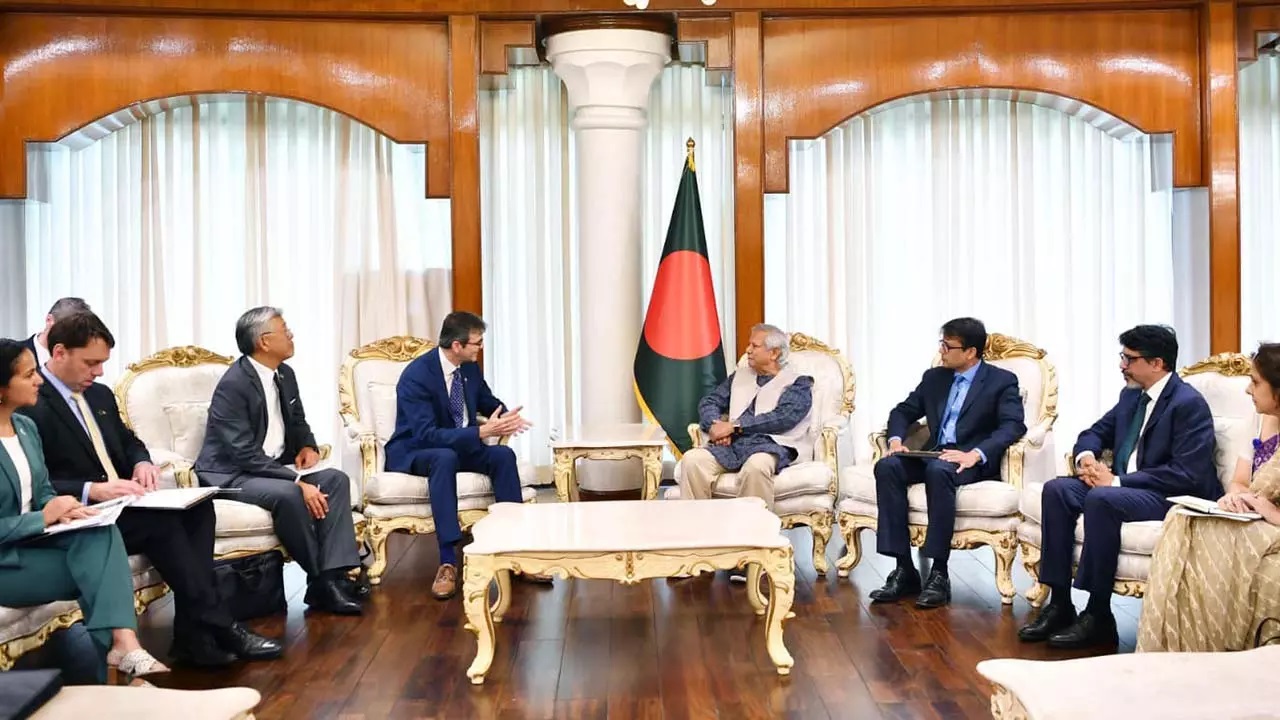 দেশ পুনর্গঠনে যুক্তরাষ্ট্রের সমর্থন চান প্রধান উপদেষ্টা