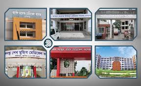 বঙ্গবন্ধু-হাসিনার নাম বাদ,৬ মেডিকেল কলেজের নতুন নামকরণ