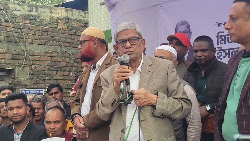 জামায়াত এখনও জাতির কাছে ক্ষমা চায়নি : মির্জা ফখরুল