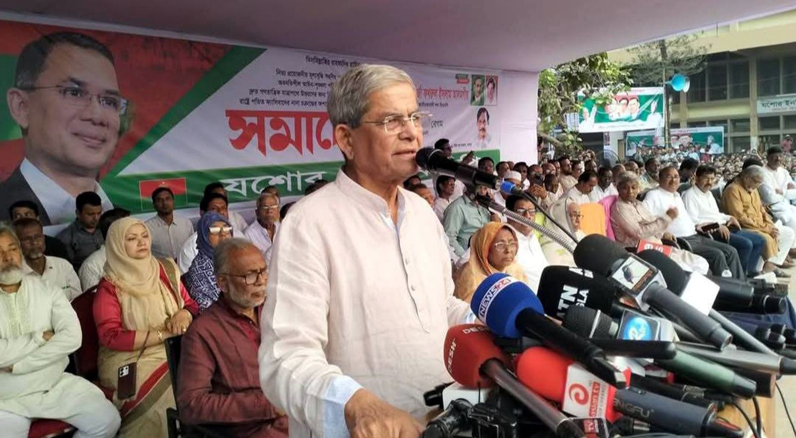 সরকারে থাকার খায়েশ থাকলে পদ ছেড়ে নির্বাচনে আসুন : ফখরুল