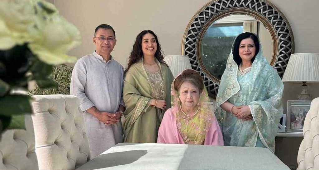 ৭ বছর পর পরিবারের সাথে ঈদ উদযাপন খালেদা জিয়ার
