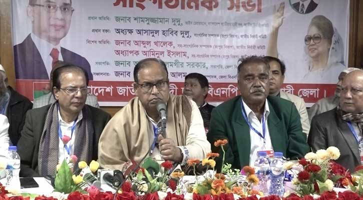 জামায়াত-বিএনপি যৌক্তিক সময়ের মধ্যেই নির্বাচন চায় : দুদু